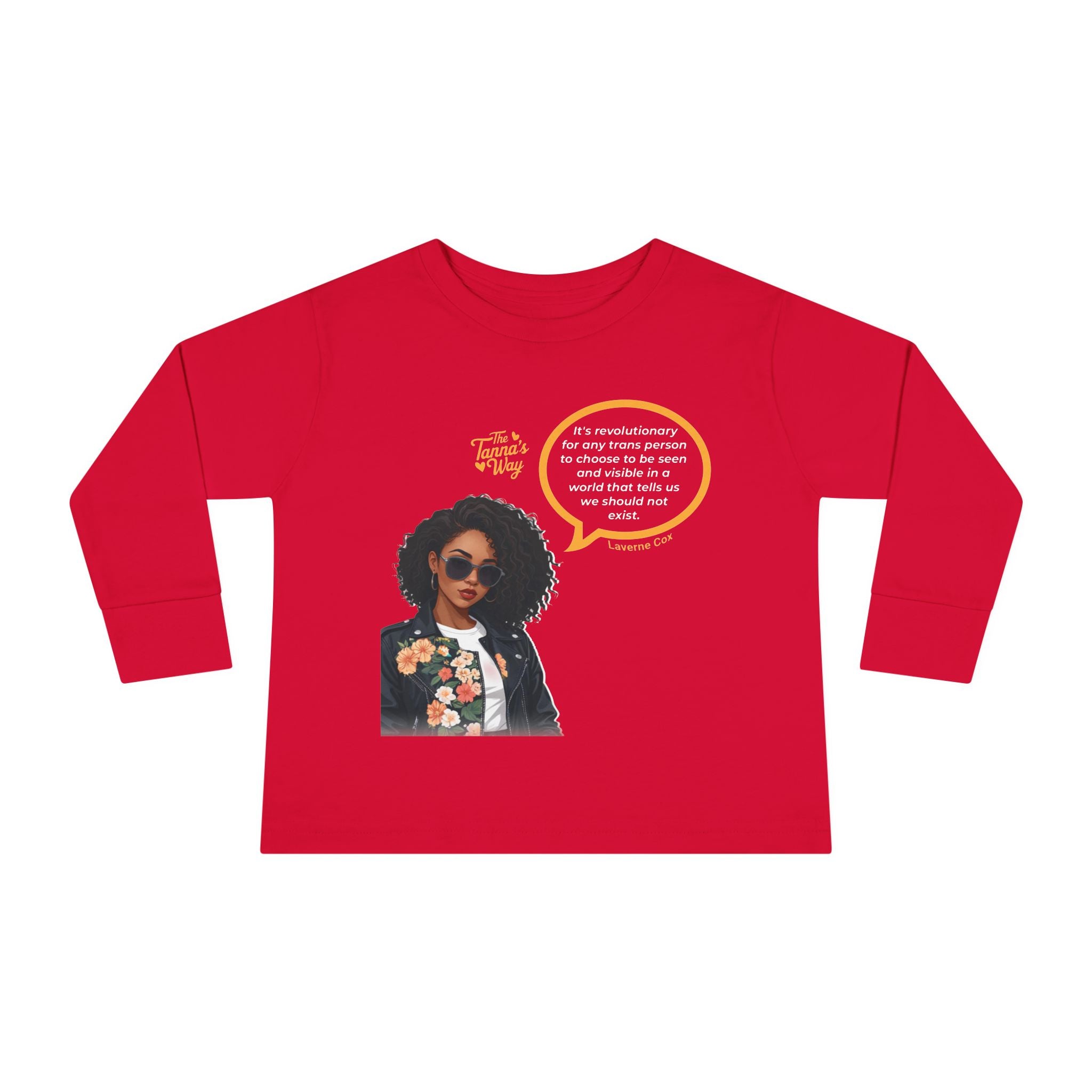Laverne Cox | Toddler Long Sleeve Tee